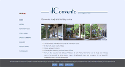 Desktop Screenshot of ilconvento.org